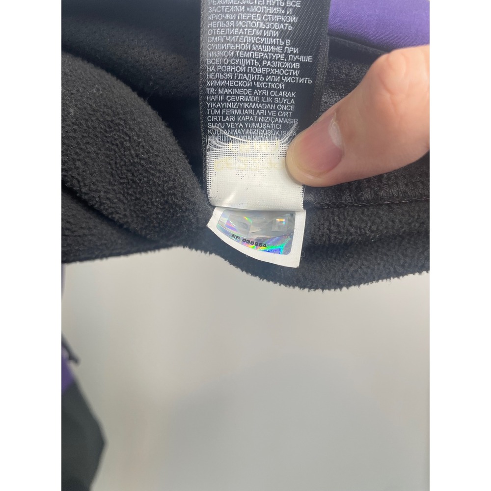 The North Face Jacket TNF Apex Bionic Softshell Purple Black XL - Picture 9 of 11